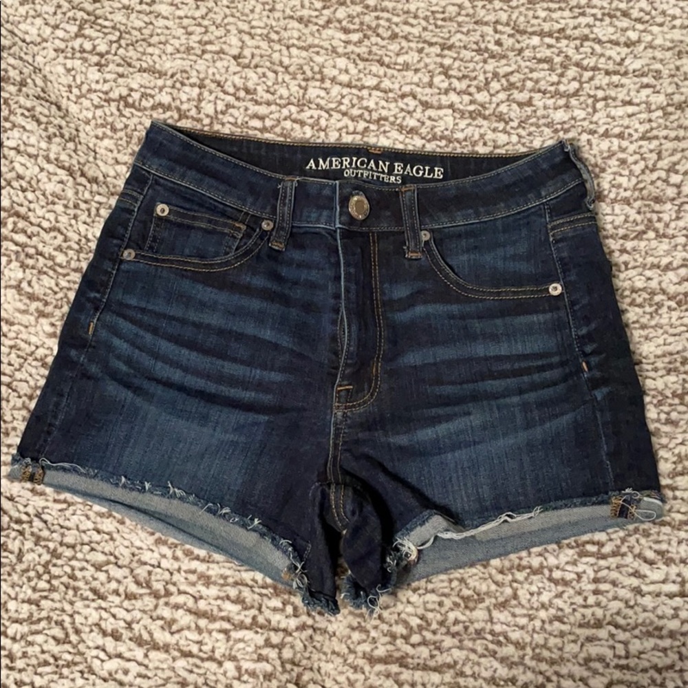 American Eagle Hi-Rise Shortie shorts